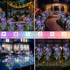 Solar Garden Lights Outdoor Waterproof, 6 Pack Solar Butterfly Lights - Image 6