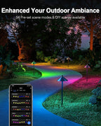 Lumary Smart Low Voltage Pathway Lights 24V 2000LM, Landscape Path Lights - Image 6