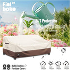 3-seater Outdoor Couch Cover, 100% Waterproof Heavy Duty Patio Furniture Covers - Image 7