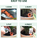 Large Terracotta Plant Watering Spikes, Automatic Plant Waterer Outdoor | - Image 5