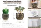 Melphoe Self Watering Pots for Indoor Plants Planter, 6.5/5.3 Inch 2 Pack - Image 6