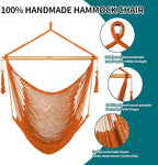 JoyView Hammock Chair with Spreader Bar Caribbean Hammock Swing Chair 300 LBS - Image 4