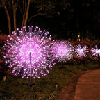 JJGoo Solar Firework Lights, 2 Pack 180 LEDs 2 Lighting Modes Solar Lights - Image 7