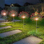 YOTOZU 4 PCS Solar Firework Light, Outdoor Solar Garden Decorative Lights 120 by YOTOZU