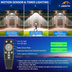 Solar Lights Outdoor, IP66 Waterproof Street Lights Outdoor, 6500K Dusk to Dawn - Image 5