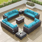 Kullavik 15PCS Outdoor Patio Furniture Set by KULLAVIK