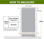NICETOWN Blackout Blinds for Patio Door - Image 8