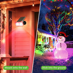 WdtPro Solar Color Changing Spot Lights, 8 Lighting Modes Solar Lights Outdoor - Image 5