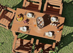 GREENVINES Outdoor Dining Chair | HDPE | Patio Chairs | All-Weather | Teak - Image 4