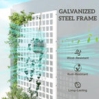 Outsunny Galvanized Raised Garden Bed - Image 3