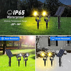 T-SUN Solar Spotlights Outdoor Waterproof, 2-in-1 Solar Landscape Spotlights - Image 6