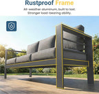 Wisteria Lane Aluminum Patio Furniture Set - Image 3