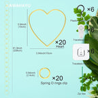 20 Pcs Chain Trellis for Climbing Plants Indoor Outdoor, Plant Trellis - Image 5