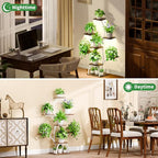 Plant Stand Indoor with Grow Lights, 6 Tiered Plant Shelf Indoor, Lighted - Image 3