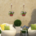 DOITOOL 10 Pack Hanging Plastic Pots - Image 8