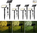 JACKYLED Solar Spot Lights Outdoor, 84-LED Solar Spotlights by JACKYLED