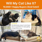 Large Cat Window Perch with Industrial-Grade Suction Cups – Solid Pine Wood - Image 9