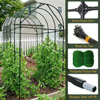 Garden Trellis Arch 7FT Tall – Plastic Coated Metal Arch Trellis - Image 4