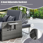 Tangkula Patio Rattan Daybed - Image 5