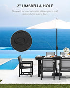 SERWALL 7 Piece Outdoor Dining Table Sets - Image 2