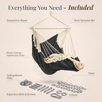 Hanging Hammock Chair Swing – Hanging Chair Outdoor & Indoor - Image 6