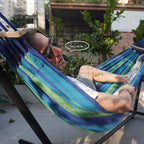 Double Hammock 2 Person Extra Large 220x160cm Total Length 330cm Load 500lb - Image 6