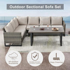 Belord Patio Sectional Furniture Set - Image 4