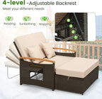 Tangkula Patio Rattan Daybed - Image 5