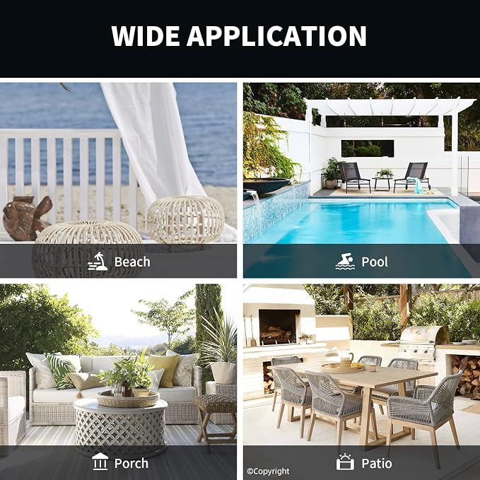 Outdoor Indoor Curtains W84 x L84 - Image 7
