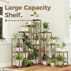 BamWorld Tall Plant Shelf Stand - Image 3