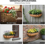 16“ Window Box Railing Planter - Image 7