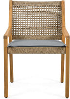 Christopher Knight Home Verle Wooden Patio Dining Set - Image 13