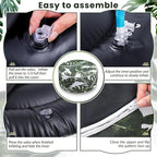 Outdoor Inflatable Ottoman Waterproof Pouf Ottoman - Image 4