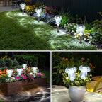 Mancra Solar Lights Outdoor Waterproof, 16 Pack Mushroom Solar Pathway Lights - Image 7