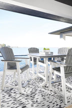 Signature Design by Ashley Outdoor Transville HDPE Patio Barstool - Image 16