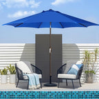 Blissun 9' Outdoor Patio Umbrella, Outdoor Table Umbrella, Yard Umbrella - Image 7