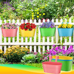 MADHOLLY Railing Planter with Drainage Holes - Image 4
