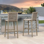 PURPLE LEAF Bar Stools Set of 2 - Image 3