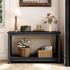 Outdoor Console Table, 440LBS Weight Capacity, 2-Tier Multifunctional Buffet - Image 8