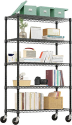 Xcity Storage Shelves, 5 Tier Heavy Duty Metal Shelving Unit, 2000 LBS Capacity by Unknown