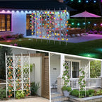 5.25FT Garden Trellis for Climbing Plants Outdoor, Metal Wall Lattice Climbing - Image 5