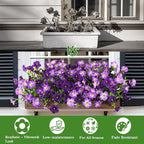 INQCMY Artificial Flowers for Outdoors Fake Plants Spring Decoration, 12 - Image 4