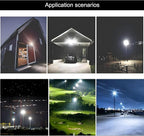 4Pack LED Flood Light Outdoor, 100W LED Work Light 11000lmwith 6FT US Plug - Image 7