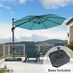 PURPLE LEAF 10 Feet Cantilever Umbrella - Image 2