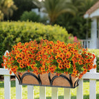 20 Bundles Artificial Flowers for Outdoors, UV Resistant Fake Plants Flowers - Image 6