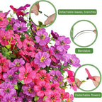 AGIRL 16 Bundles Artificial Flowers - Image 3