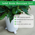 Kigeli 6 Pcs Resin Garden Pot Feet - Image 3