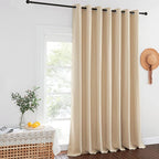 NICETOWN Room Darkening Extra Wide 102 inch Curtain, Grommet Thermal Curtain - Image 2
