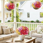 60 Pack Artificial Flowers Outdoor, Faux Silk Flowers - Image 7