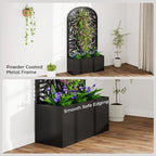 Outsunny Metal Raised Garden Bed - Image 6
